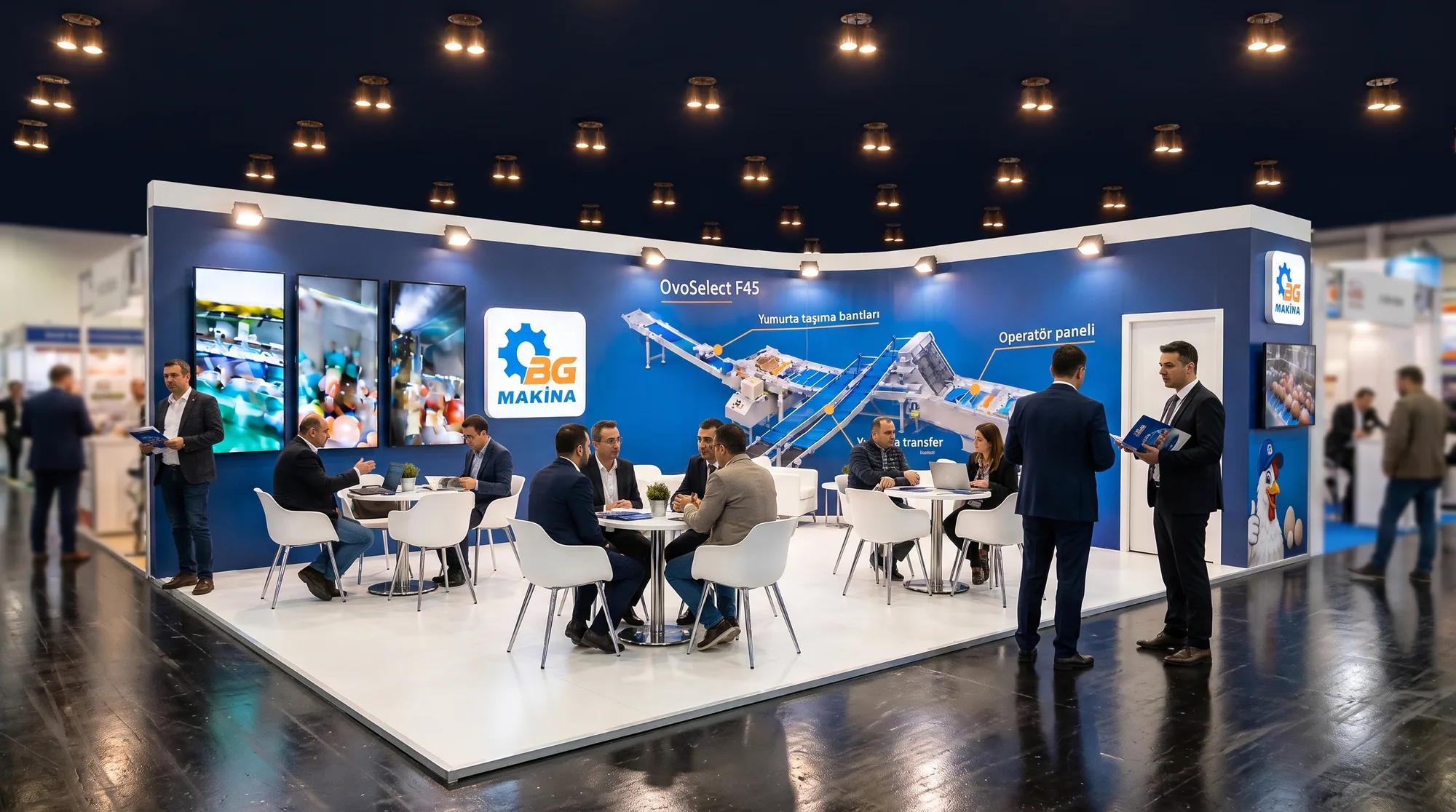 BG Makina Trade-fair booth