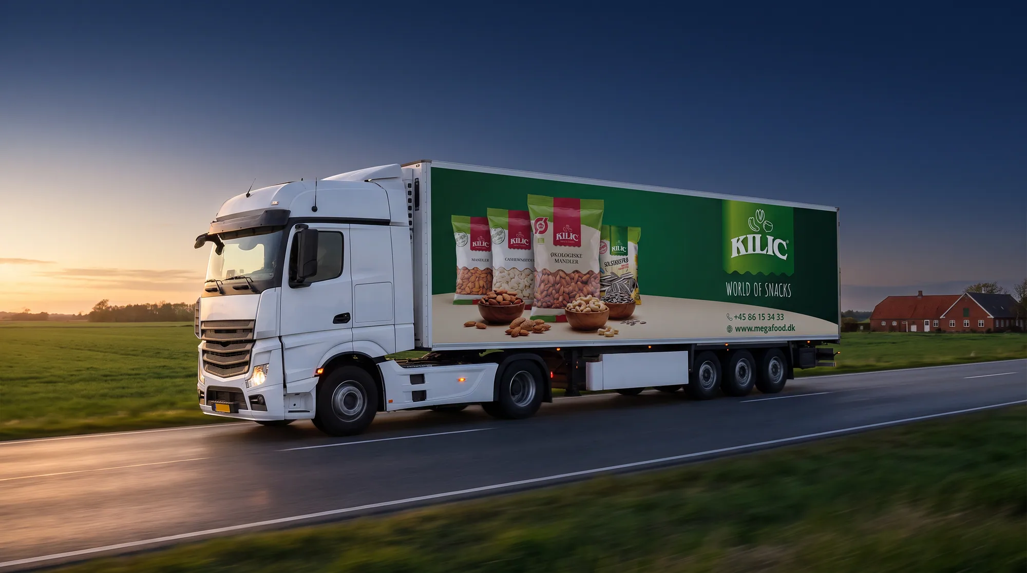 KILIC · Megafood Truck wrap