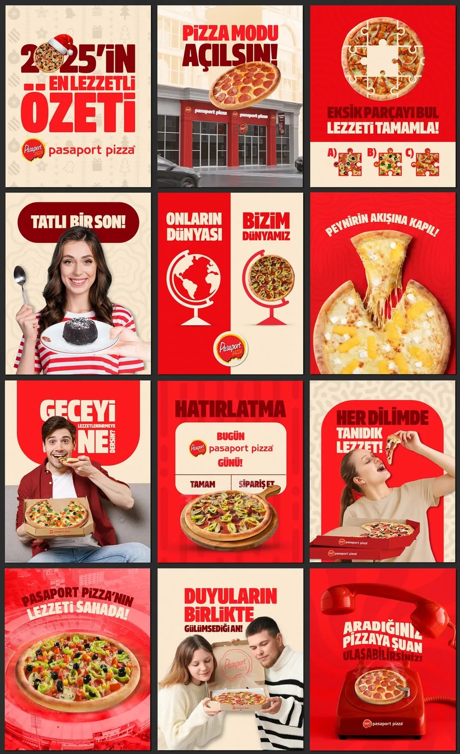 Pasaport Pizza monthly feed plan